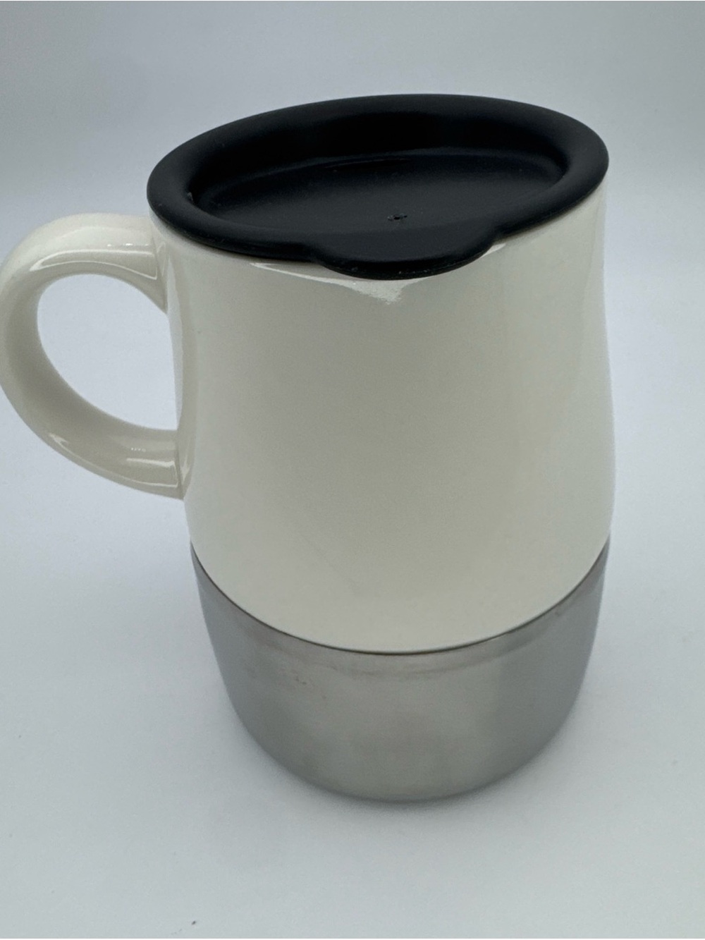 Starbucks 2006 14 oz Travel Mug Ceramic Stainless Steel Bottom - Picture 5 of 8
